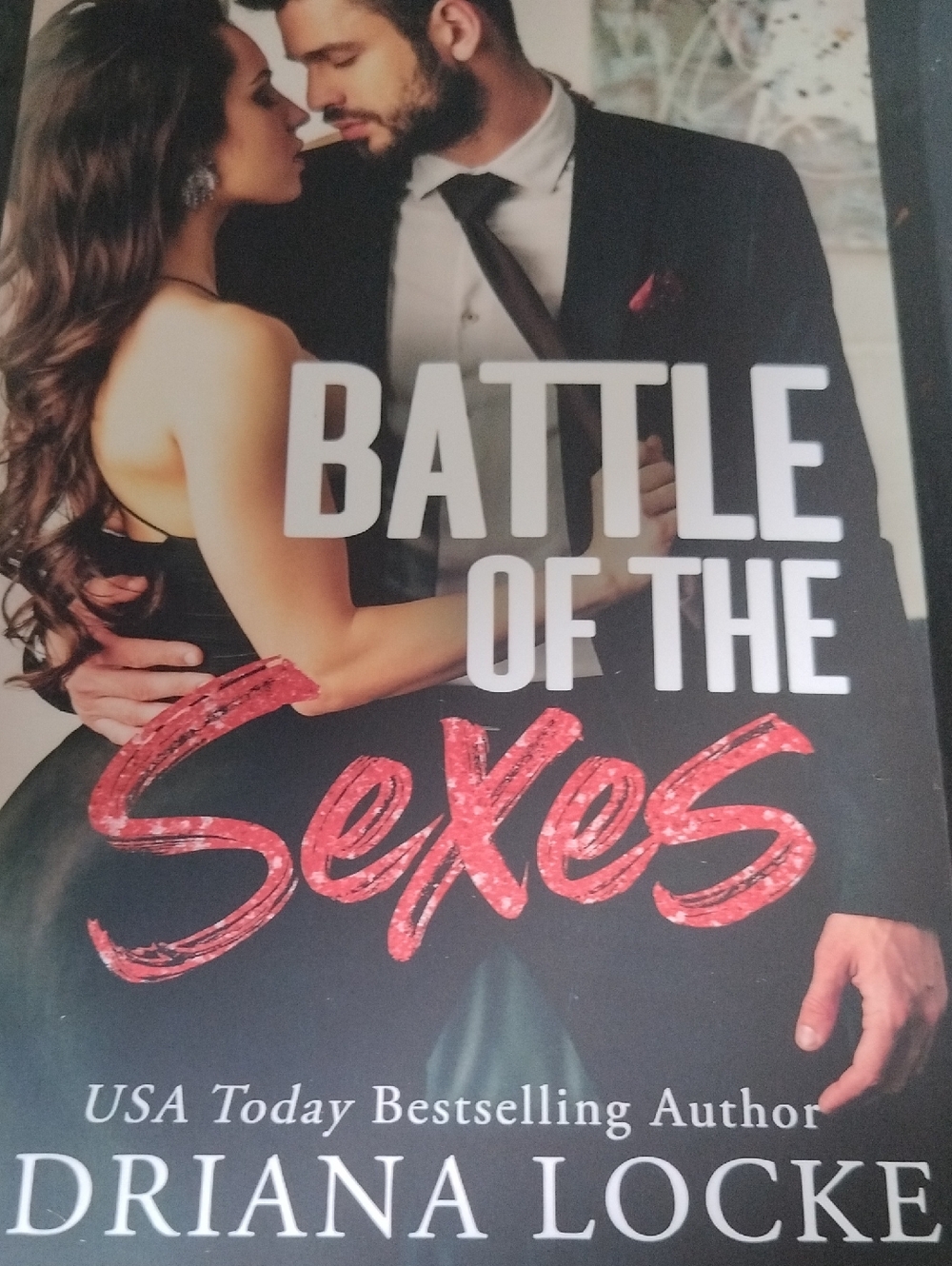Battle of the Sexes by Adriana Locke - Black & Red Romance Novel